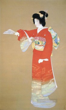 Uemura Shoen Painting - preludio de danza noh 1936 Uemura Shoen Bijin ga mujeres hermosas